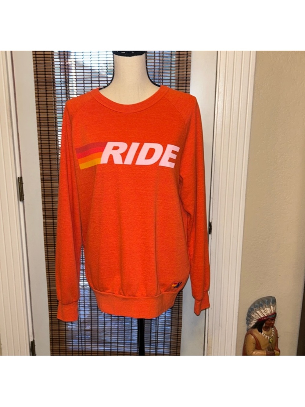 Aviator Nation RIDE Logo
Crew Sweatshirt Orange Size
Medium EUC ❤️🧡